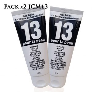 pack de 2 jcm13 pour l'hydratation de la peau