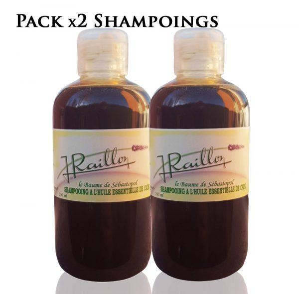 pack promo shampoing a l huile essentielle de cade jean raillon