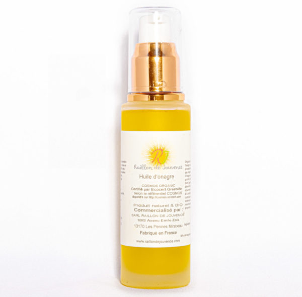 Huile Végétale d'Onagre Bio - 50ml